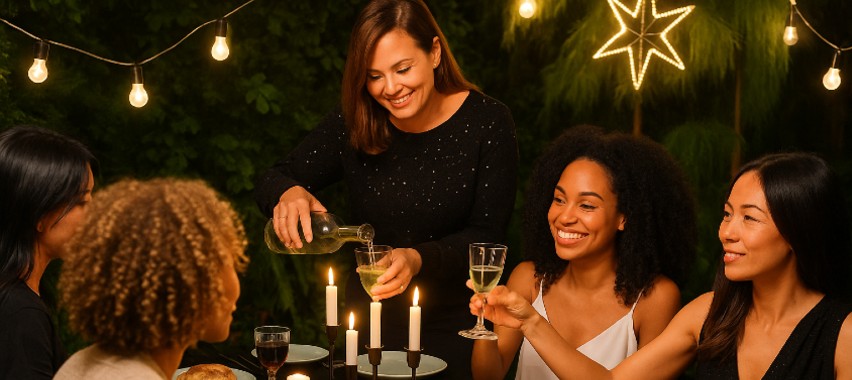 Casual dinner gathering